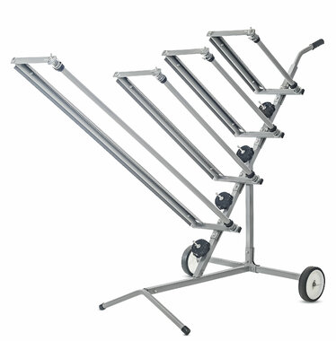 Abdeckpapierwagen 4 Rollen