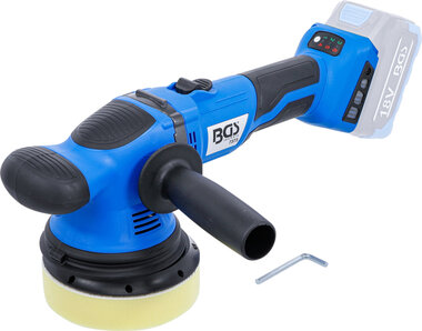 Akku-Exzenter-Poliermaschine burstenlos 18 V ohne Akku