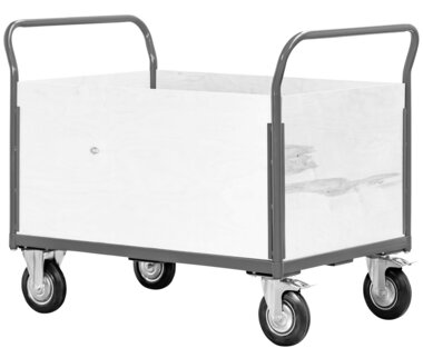 Transportwagen 4 Wande 500kg