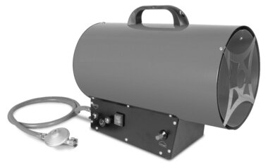 Heißluftgeblase mit Propangas 30 kW