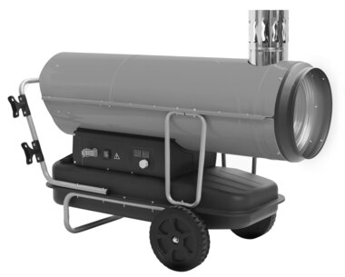 Indirektes Heißluftgeblase Diesel 80 kW