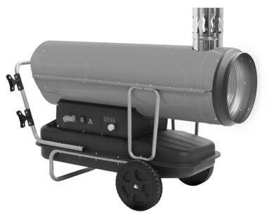 Indirektes Heißluftgeblase Diesel 50 kW