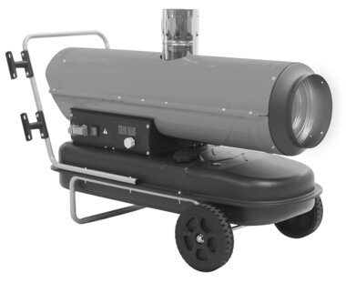 Indirektes Heißluftgeblase Diesel 30 kW