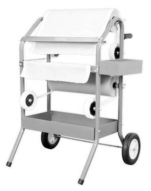 Abdeckpapierwagen fur 2 Rollen
