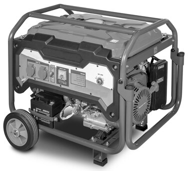 Benzin-Generator 5,0kw 230v Elektrostart