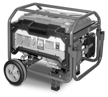 Benzin-Stromerzeuger 3,0kw 230v Handstart