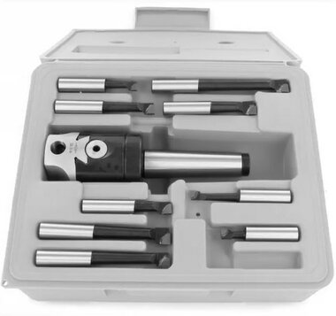 Schneidkopfsatz einschlielich Einlass mk2/m10 + 9 dlg. Bohrfrasersatz