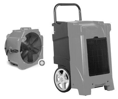 Industrieller Luftentfeuchter + Ventilator