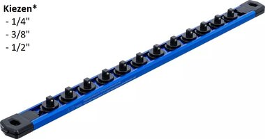 Halteschiene fur 12 Steckschlussel-Einsatze magnetisch