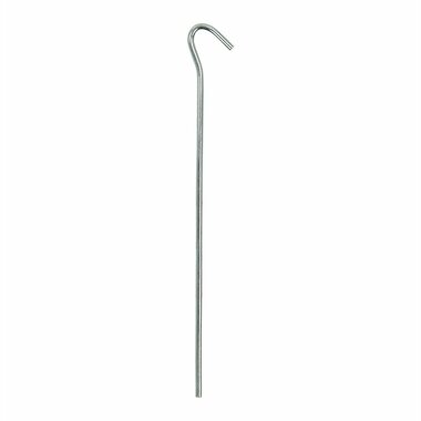 Zelthering 22cm Metall mit offener ose