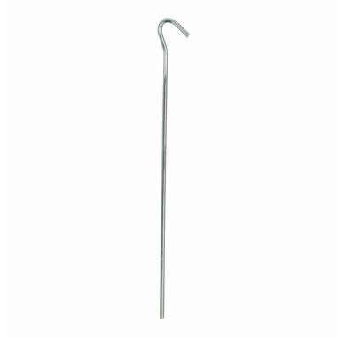 Zelthering 25cm Metall mit offener ose