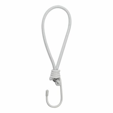 Zeltspanner elastisch weiß mit Haken