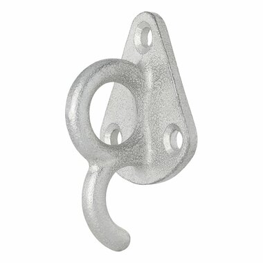 Metallseilhaken mit ose 70 x 45 mm