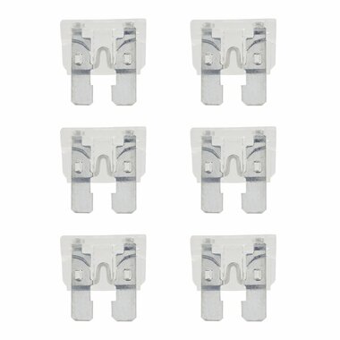 Standard 25A Neutralleiter-Flachstecksicherungen  6 Stuck