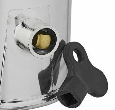 Anhangerkupplungskappe Chrom mit Schloss