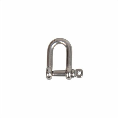 D-Schakel kurz 4mm  A4 Edelstahl AISI 316  750 daN
