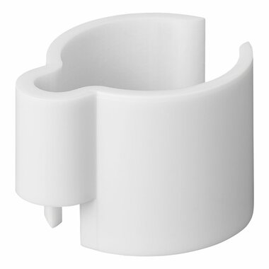 Kabelclip weiß 22-32mm - Set mit 8 Stuck