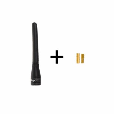 Autoantenne 10cm inkl. M5 M6 Adapter