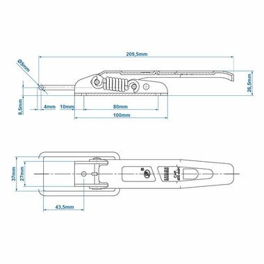 SPP ZB-01C Spannschloss
