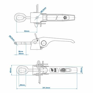 SPP ZB-03 Spannschloss