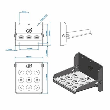 Trittstufe klappbar SPP SP-01