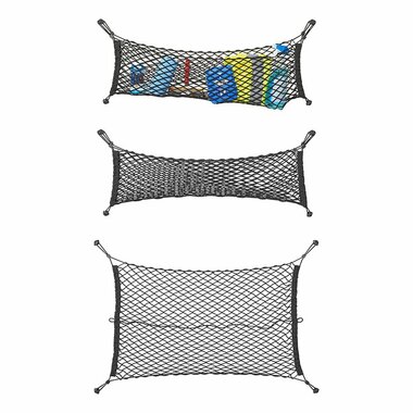Gepacknetz elastisch 80x50cm mit Kunststoffhaken NS-3