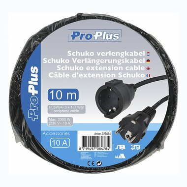 Schuko-Verlangerungskabel 10M 3x1 0mm²