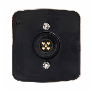 Rucklicht 4 Funktionen 98x105mm 14LED mit 5-poligem EC