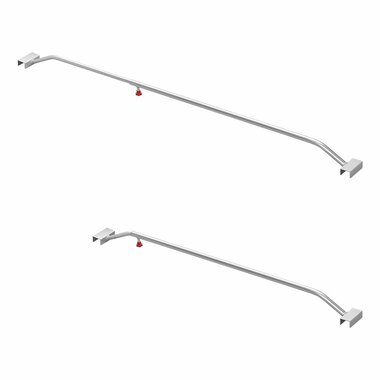 Alu-Planenbugel  ausziehbar  108-146cm  fur Anhangerplane