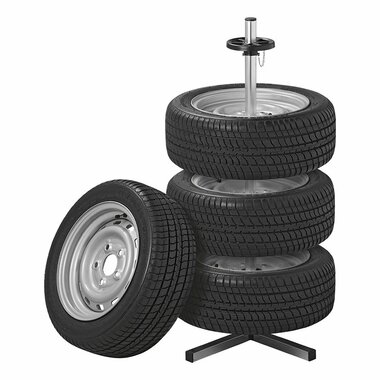 Aluminium-Felgenstander fur 4 Reifen
