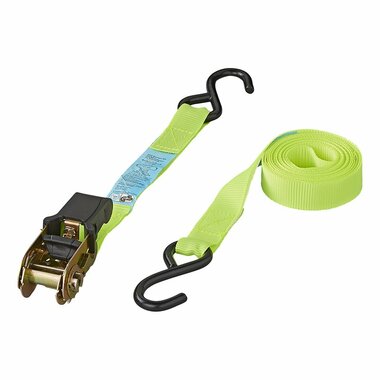 Ratschengurt mit 2 Haken 5 Meter - Set mit 4 Stuck