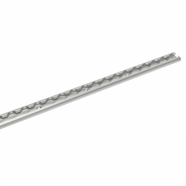 Bindeschienenset Aluminium 2x60cm 6-teilig
