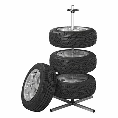 Aluminium-Felgenstander XL fur 4 Reifen