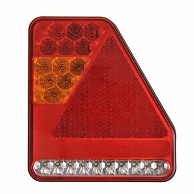 Rucklicht 5 Funktionen 208x188mm 22LED rechts UK