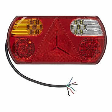 Rucklicht 6 Funktionen 296x142mm 32LED links