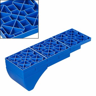 Multifunktionaler stapelbarer Rampenblock