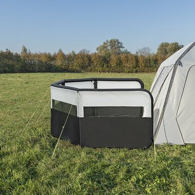 Aufblasbarer Windschutz 840x140cm