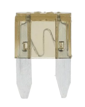 Mini-Sicherungen mit 7 5 A  braun