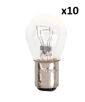 Autolampe 12V 21 5W BAY15d x10 Stuck