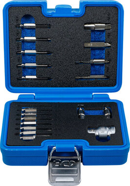 Schraubenausdreher-Satz fur Innensechskant 1,5 - 10 mm / T-Profil (fur Torx) T10 - T55 19-tlg