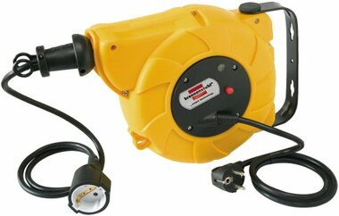 Kabeltrommel Automatik IP20 9+2m H05VV-F 3G1,5