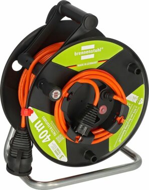 Garant G Bretec IP44 Gartenkabeltrommel aus recyceltem Kunststoff 38 + 2m AT-N05V3V3-F3G1,5