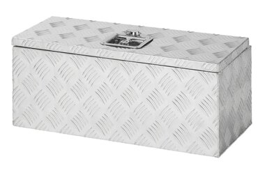 Werkzeugbox Aluminium fur Anhangerseite 600 x 250 x 250 mm