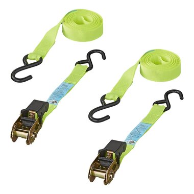Ratschengurt mit 2 Haken 5 Meter - Set mit 2 Stuck
