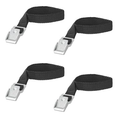Bindebander mit Metallschnalle  18 mm  40 cm  4er-Set