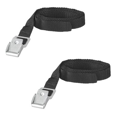 Bindebander mit Metallschnalle  18 mm  100 cm  2er-Set