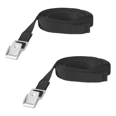 Bindebander mit Metallschnalle  18 mm  200 cm  2er-Set
