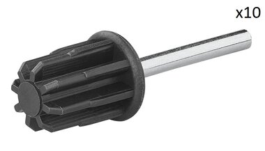Obere Kappe 25mm mit Stift x10 stuks