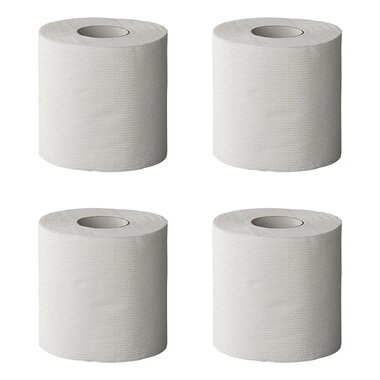 Schnell auflosendes Toilettenpapier - 4er-Set