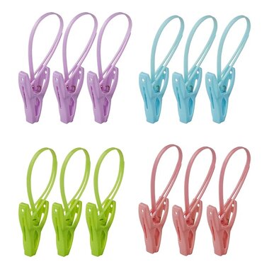 Wascheklammern - 12er Set